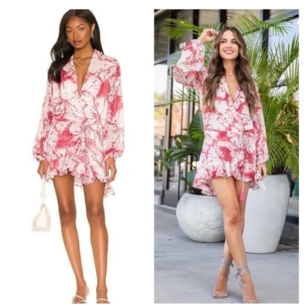 Rococo Sand Ava Tie Dye Mini Dress